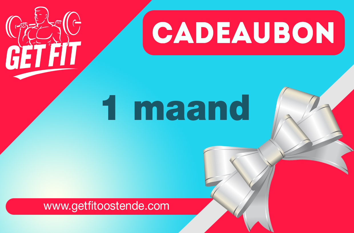 Cadeaubon GetFit 1 maand