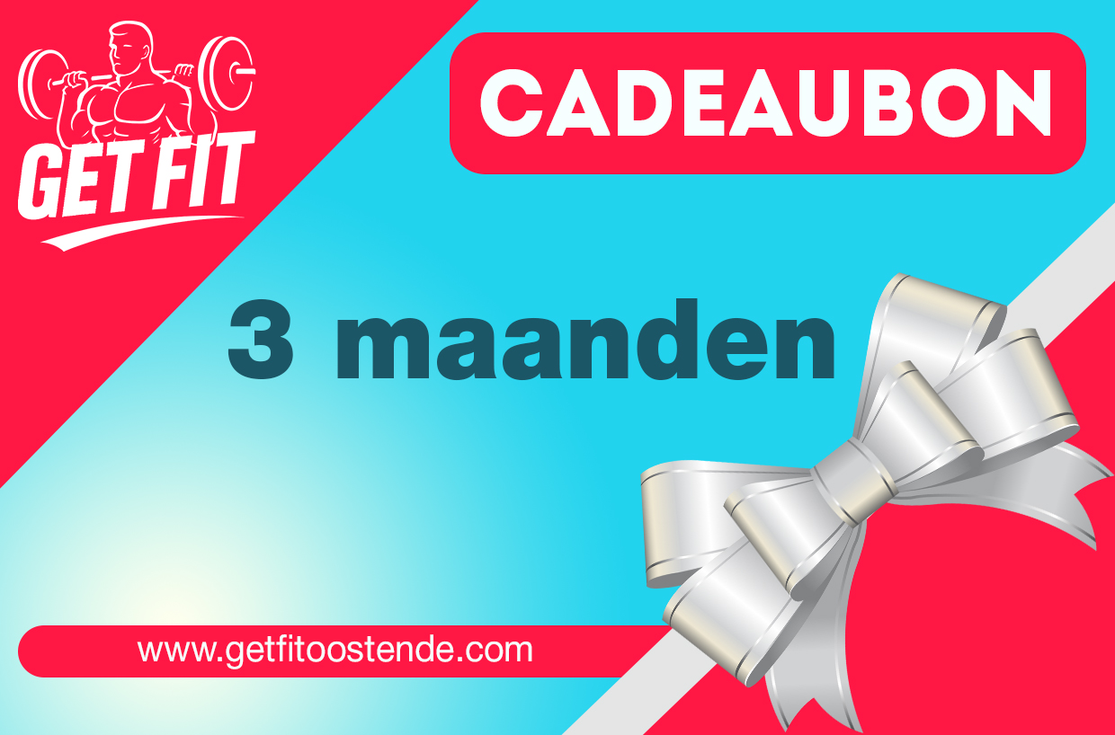 Cadeaubon GetFit 3 maanden